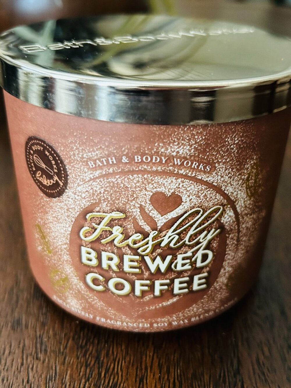Bath & Body Works Freshly Brewed Coffee 14.5 oz Candle NEW